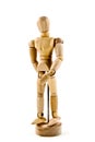 Wooden action figure