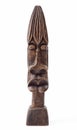 Wooden african figurine Royalty Free Stock Photo