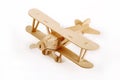 Wooden airplane model Royalty Free Stock Photo