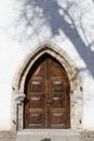 Wooden ancient door