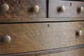 Wooden Antique Drawer Chest Royalty Free Stock Photo