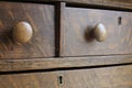 Wooden Antique Drawer Chest Royalty Free Stock Photo