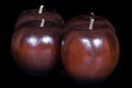 Wooden apples