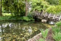 Wooden arch bridge