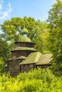 Wooden architecture, the Church of Elijah the Prophet Royalty Free Stock Photo