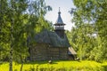 Wooden architecture, church Merciful Savior Royalty Free Stock Photo