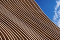 Wooden Architecture - Glulam - Glued Laminated Timber Royalty Free Stock Photo