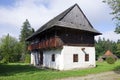 The wooden architecture from Kysuce region Royalty Free Stock Photo