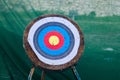 Wooden Arrow target