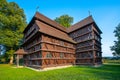 Wooden articular church of Hronsek. Slovakia. UNESCO world Heritage. Royalty Free Stock Photo