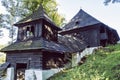 Wooden articular church of Lestiny, Slovakia Royalty Free Stock Photo