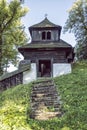 Wooden articular church of Lestiny, Slovakia Royalty Free Stock Photo