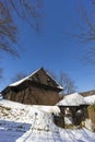 Wooden articular church of Lestiny, UNESCO site, Slovakia Royalty Free Stock Photo