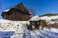 Wooden articular church of Lestiny, UNESCO site, Slovakia Royalty Free Stock Photo