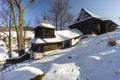 Wooden articular church of Lestiny, UNESCO site, Slovakia Royalty Free Stock Photo