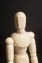 Wooden artist mannequin Royalty Free Stock Photo