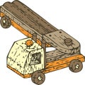 Wooden Auto Truck