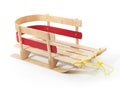 Wooden Baby Sleigh