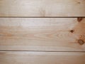 Wooden background . The bright horizontal boards Royalty Free Stock Photo