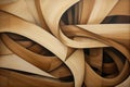 Wooden background with curved lines in the form of spirals. A dynamic mixture of straight and curved lines crisscrossing across