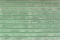 Wooden background made of green planks Royalty Free Stock Photo