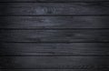 Wooden background, old wooden planks texture. Black wood oak table Royalty Free Stock Photo