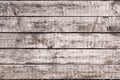 Wooden background of old shabby vintage boards. Grey wood panel of five horizontal boards. Royalty Free Stock Photo