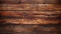 Wooden background or texture with natural patterns, brown wood planks. Generative AI Royalty Free Stock Photo