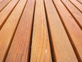 Wooden background from varnished boards