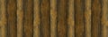 Wooden background vertical boards brown brashing scorched wood narrow endless row rustic base