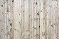 Wooden background, wall of thin boards with lots of nails Royalty Free Stock Photo