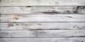 Wooden background with white colored horizontal planks. Generative AI i