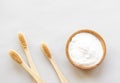 Wooden bamboo eco friendly toothbrushes