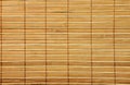 Wooden bamboo mat