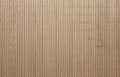 Wooden bamboo mat texture abstract background. Royalty Free Stock Photo