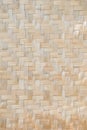 Wooden bamboo mat texture abstract background Royalty Free Stock Photo