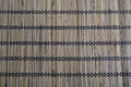 Wooden bamboo mat texture abstract background. Royalty Free Stock Photo