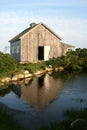 Wooden barn Royalty Free Stock Photo