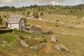 Small rural mountain village in Durmitor Royalty Free Stock Photo