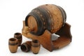 Wooden barrel Royalty Free Stock Photo