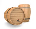 Wooden Barrel with faucet