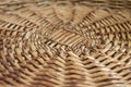 Wooden basket weave background Royalty Free Stock Photo