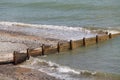 Wooden Beach Defence.