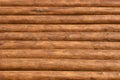 Wooden beams wall textured background Royalty Free Stock Photo