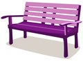 Wooden bench Royalty Free Stock Photo
