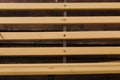 Wooden Bench Close-up Royalty Free Stock Photo