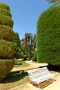 Genoves park situated on seaside of Cadiz, Andalusia, Spain Royalty Free Stock Photo