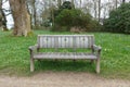 Bench in a Park