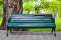 Wooden bench