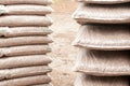 Wooden biomass- pellets Royalty Free Stock Photo